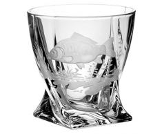 Crystal Julia 3737 Vaso de Whisky Crystalite 6 pcs, 340 ML