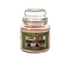 Natur Candle 167109 - Vela perfumada Tropical, 100% Cera Vegetal, 380 g