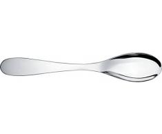 Alessi eat. It cucharas de postre, juego de 4, plateado