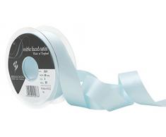 De doble cara de cinta satinada por ambas 25 mm x 20 m Sky