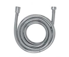 Wenko Manguera de Ducha Inoxidable 125cm, Multicolor, EstÃ¡ndar, 4