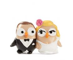 Egan - Figura de cerámica, Color Marfil, pequeño