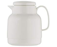 Helios Mondo - Jarra isotérmica (plástico, 1 L), color blanco