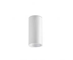 Faro Barcelona Rel 64198 - Foco (bombilla incluida) LED, 60Â°, 15W, cuerpo de aluminio, difusor pmma, color blanco