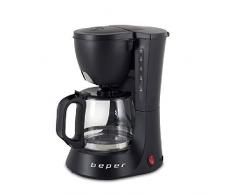 BEPER Cafetera Americana BC.060 Color Negro, 6 Tazas, de Goteo, OneSize