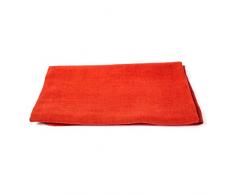 Linenme Toallas de baÃ±o Lara de lino grueso. Juego de 4. Color naranja 100 x 140 cm.