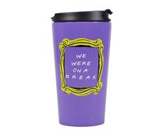 Half Moon Bay Taza de Viaje Friends-We were on a Break, Multicolor, estÃ¡ndar