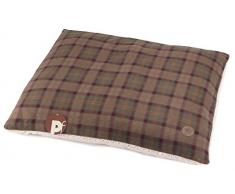 Petface Colchón de Perro Country Check Almohada, tamaño Grande
