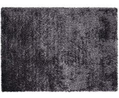ESPRIT Cosy Glamour - Alfombra (Polipropileno, poliéster, 120 x 120 x 4 cm), Color Plateado