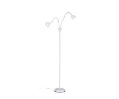 Reality Leuchten Lámpara de Pie LED Integriert, 4.2 W, Blanco, 21 x 21 x 135 cm