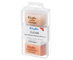 Läufer 69463 Clean - Juego de 4 Gomas de borrar para Papel Pintado, Laminado, parqué, Cuero y Metal