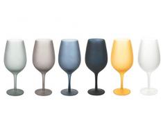 Villa dEste Home Tivoli 5903567 - Juego de 6 copas de vino, cristal