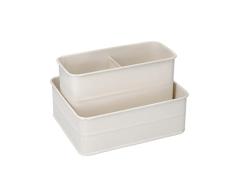 Living Nostalgia KitchenCraft Caja Organizadora de Accesorios para Fregadero MetÃ¡lica, 17 cm Beige