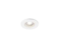 SLV Blanco luminaria empotrable KAMUELA/Foco led, luz de inundación, proyector de Techo, iluminación de Interior / IP65 4000 K 6 W 400 LM Regulable 38 Grados
