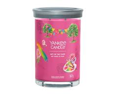 Yankee Candle Signature - Vela perfumada | Vela en vaso grande Art in The Park con doble mecha, mezcla de cera de soja de larga duración, regalo perfecto para mujeres (1728878E)