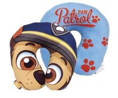 Paw Patrol Cojin Cuello Poly 33x33cm Patrulla Canina, Multicolor, sin sin Datos