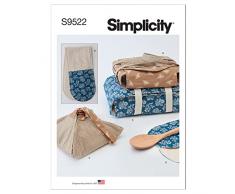 Simplicity SS9522OS - Portaolas, soporte para tartas y guante doble para horno OS