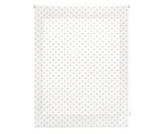 Blindecor Stars Estor Enrollable, Tela, Blanco con Estrellas BEIG, 140 x 250 cm