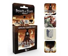 GB Eye, Attack On Titan, Mix, Pack de Posavasos