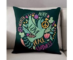 Bonamaison Cojines, Multicolor, 45x45