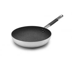 Pentole Agnelli - Sartén avellanada alta antiadherente, inducción, aluminio