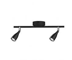 V-TAC Lámpara de Pared LED 9 W, Wall Light, Negro, 3000 K
