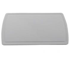 Zassenhaus 061680 Tabla de Cocina para Cortar Rectangular Termoplástico de Poliuretano (TPU) Gris - Tabla de Cortar (Rectangular, Termoplástico de Poliuretano (TPU), Gris, Monótono, 380 mm, 250 mm)