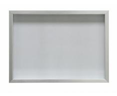 Deknudt Frames S40TD3-20.0X20.0 - Marco para lienzo (madera, 28 x 28 x 3 cm), color plateado