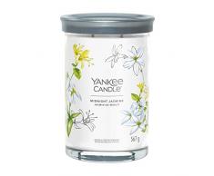 Yankee Candle Signature Vela perfumada | Vela en vaso grande de jazmÃ­n medianoche con doble mecha, mezcla de cera de soja de larga duraciÃ³n, regalo perfecto para mujeres
