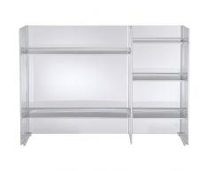 Kartell 9910B4 Estante de su Sistema de Sonido Rack, Colour Blanco