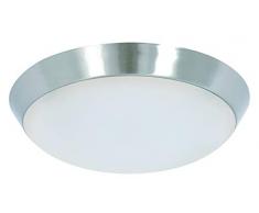 Lucci Fini Light Kit - Unidad de iluminación LED para ventilador de techo (tipo A, metal, 15 W, cromo cepillado, 22,6 x 4,8 mm)