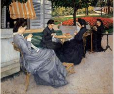 Legendarte Gustave Caillebotte Retratos en el Campo Impresión Digital sobre Lienzo, cm. 50x60