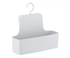 Wenko 23961100 Barcelona-Estante para Ducha (26 x 24 x 9 cm), Color Blanco