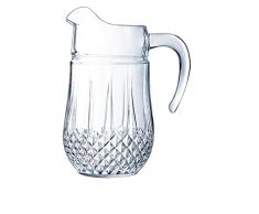 Cristal dArques Paris - ColecciÃ³n Longchamp - Jarra de 1,5 l en Kwarx - Brillante, transparente y alta resistencia - Moldes icÃ³nicas - Fabricado en Francia