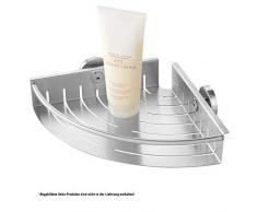 Tiger Boston Rinconera de Ducha, Acero Inoxidable Cepillado, 45,3x114x7,7 cm