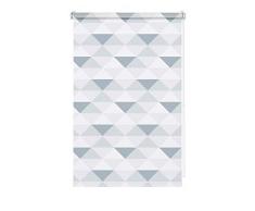 Gardinia EASYFIX - Estor (Enrollable), diseÃ±o de triÃ¡ngulos, Triangle, 60 x 150 cm