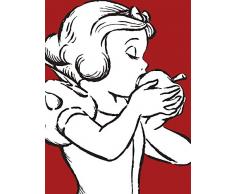 Komar Disney Wandbild Von fotomural, Blanco, Rojo, 30 x 40 cm