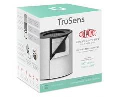Leitz Filtro 3 en 1 de Recambio HEPA más Tambor Dupont para purificador de Aire TruSens Z-3000, Plata/Negro, One Size