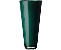 Villeroy & Boch Verso Jarrón Emerald Green, 25 cm, Vidrio, Verde