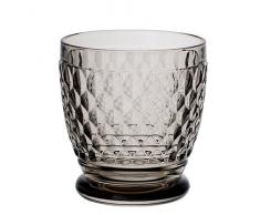 Villeroy & Boch Boston Coloured Vaso, 330 ml, Vidrio de cristal, Transparente/Gris