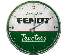 Nostalgic-Art Reloj Retro de Pared, Ã 31 cm, Fendt â Tractors â Idea de Regalo para Amantes a Tractores, Gran decoraciÃ³n, DiseÃ±o Vintage