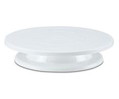 Martellato Turning soporte para tartas, plástico, Blanco, 31 x 5.cm