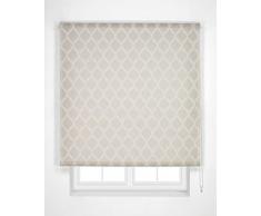 Estoralis Davos - Estor Enrollable Visillo Translucido, Beige, 90 x 250 cm
