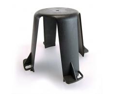 Heitronic - Armario para llaves de oficina, color: negro (829063)