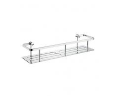 Smedbo DK3005Â âÂ Bandeja jabonera de latÃ³n/cobre/zincÂ âÂ 40Â x 10,3Â x 7Â cmÂ âÂ Color plateado