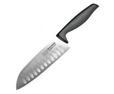 Tescoma Precioso Cuchillo Santoku, Acero, Negro, 35 x 9 x 2,5 cm