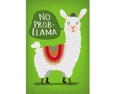 GB Eye, Llama, No Probllama, Maxi Poster 61x91.5cm