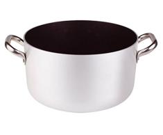 Agnelli Olla Alta Antiadherente Clavija de 3 Mm con 2 Asas, 160 Mm de DiÃ¡metro, cod.ALSA104S16