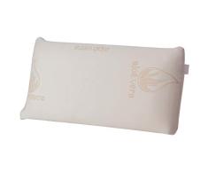 Studio Decor Viscoelastica Almohada, Poliester, Blanco, Mediano