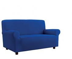 Italian Bed Linen Più Bello Funda Cubre Sofá, Poliéster, BLU ROYAL, 4 PLAZAS